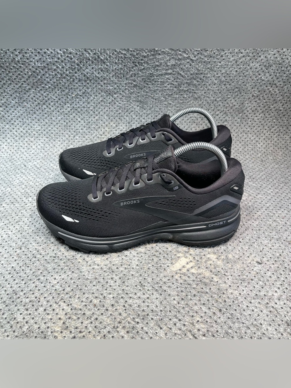Brooks Ghost 15 Black 2E Running Shoes Size 8.5 Women’s 7 Men’s